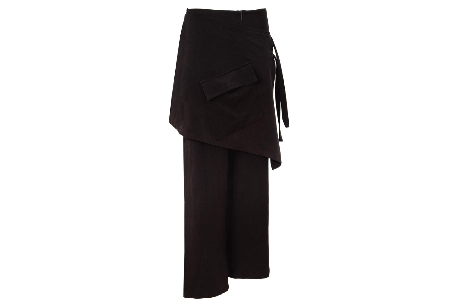 Early 2000s layered skirt pants / Vintage French brand