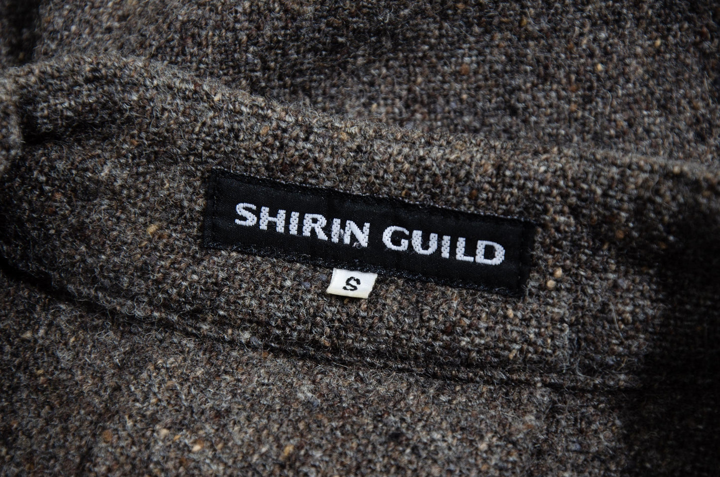 90s Shirin Guild 100% wool boxy button front blanket coat / Made in England