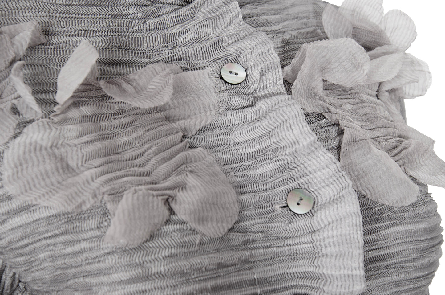 Vintage Y.K. PRESE by Yoshiyuki Konishi permanent pleats blouse - Made in Japan