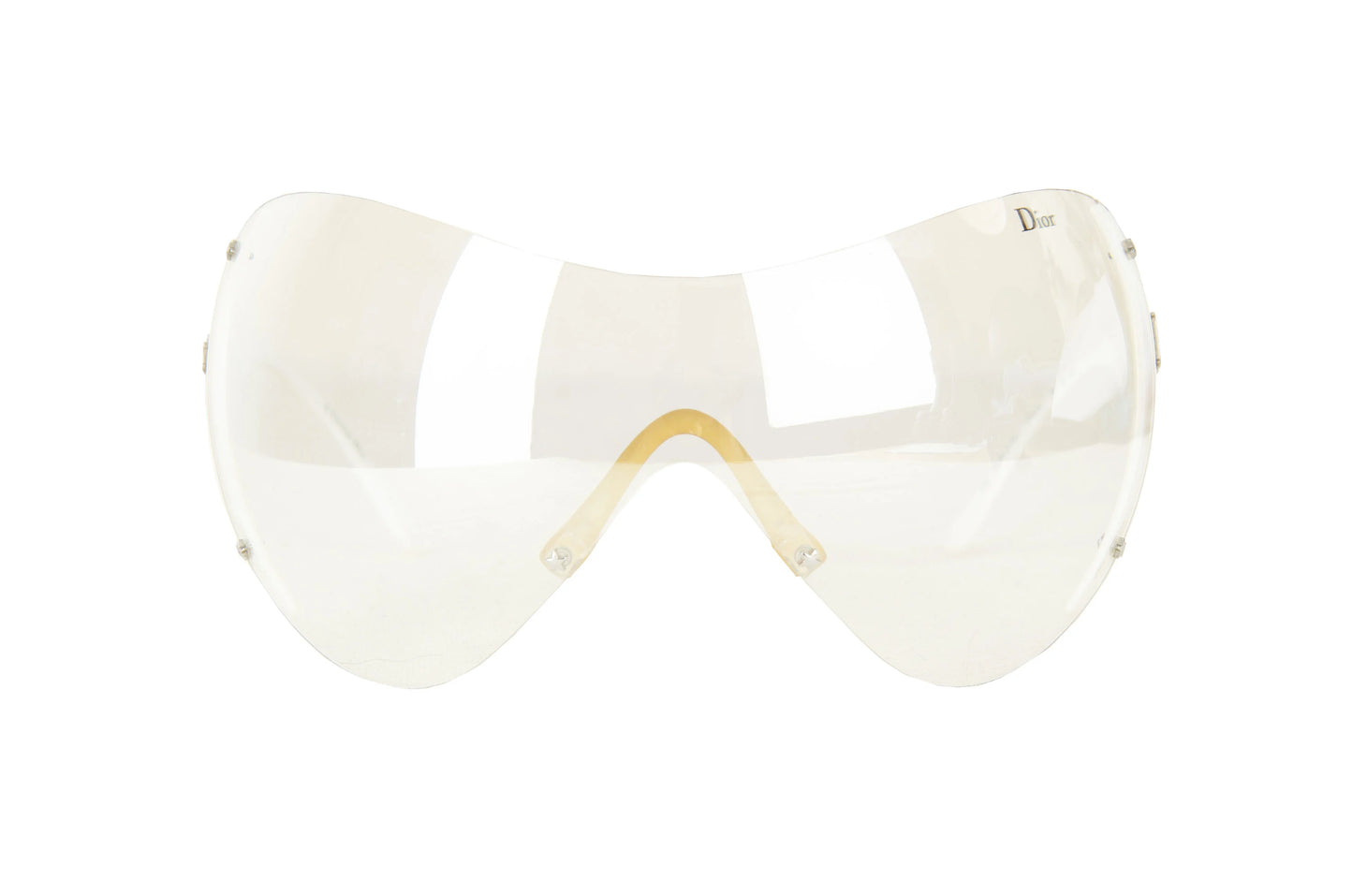 2000s Dior clear lenses ski mask sport sunglasses