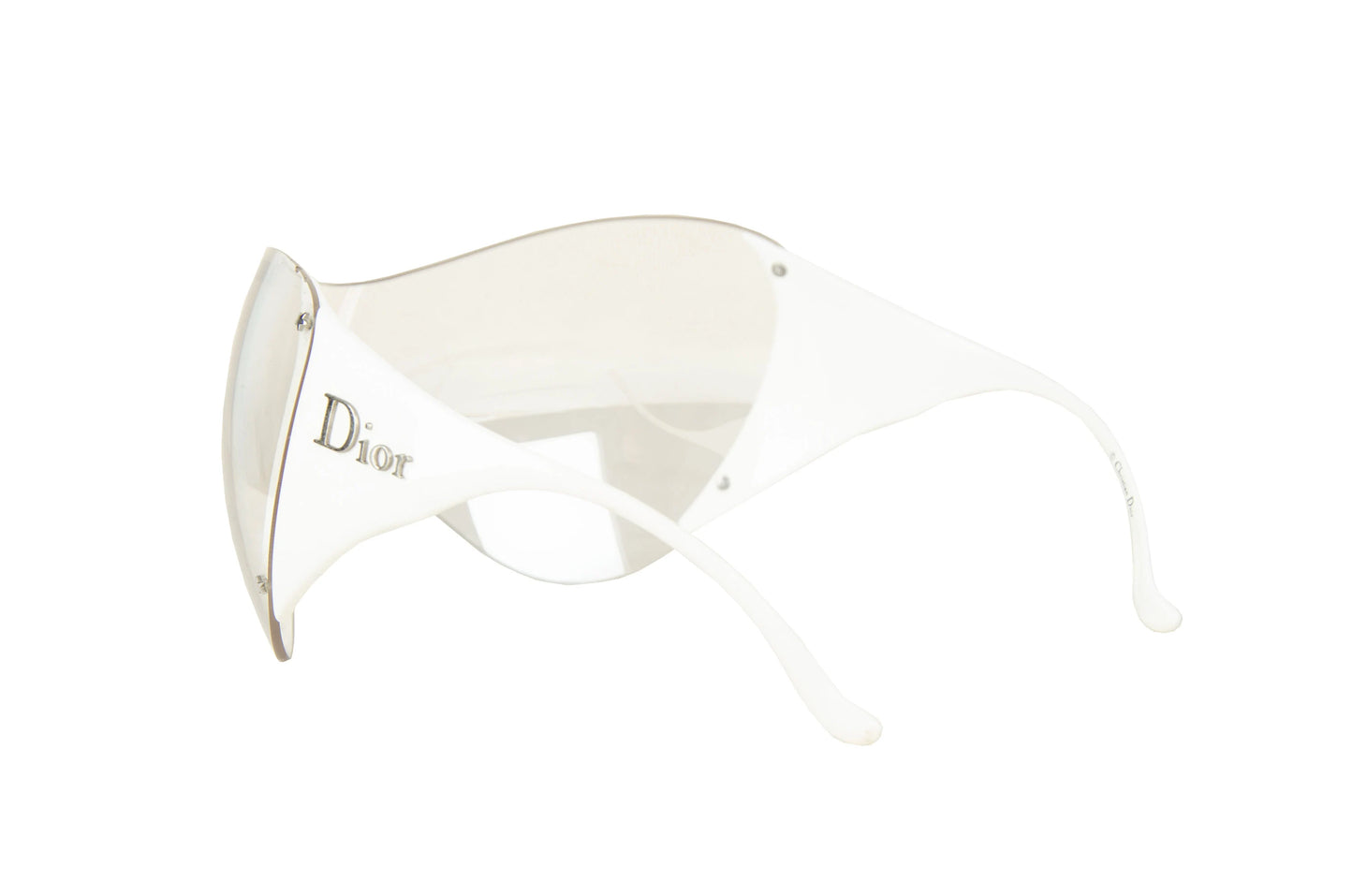 2000s Dior clear lenses ski mask sport sunglasses
