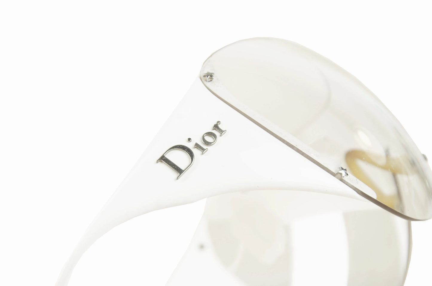 2000s Dior clear lenses ski mask sport sunglasses
