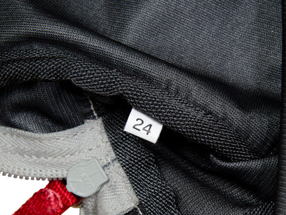 90s Prada Sport sling backpack / Prada Linea Rossa technical backpack / Prada greige sling velcro strap tactical bag
