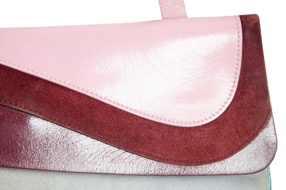 MIU MIU S/S 2000 bag / Miu Miu leather mesh tech baguette bag