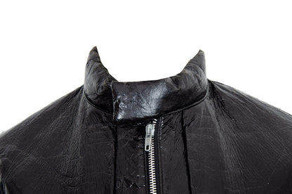 Helmut Lang 1999 archive astro moto biker jacket / Helmut Lang "Seance de travail" Fall 99 collection bomber