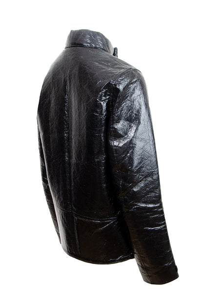 Helmut Lang 1999 archive astro moto biker jacket / Helmut Lang "Seance de travail" Fall 99 collection bomber