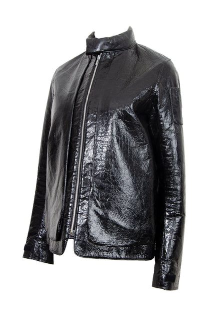Helmut Lang 1999 archive astro moto biker jacket / Helmut Lang "Seance de travail" Fall 99 collection bomber