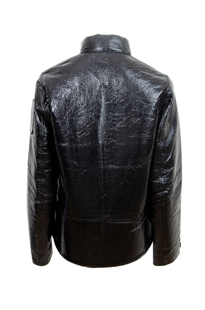 Helmut Lang 1999 archive astro moto biker jacket / Helmut Lang "Seance de travail" Fall 99 collection bomber