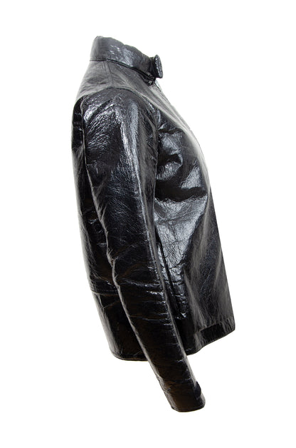 Helmut Lang 1999 archive astro moto biker jacket / Helmut Lang "Seance de travail" Fall 99 collection bomber