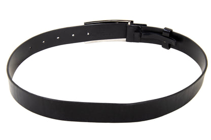 90s Gucci by Tom Ford black leather square G logo belt