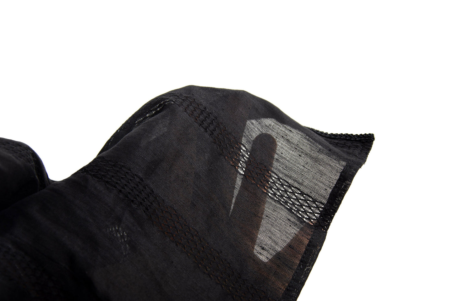 90s Atsuro Tayama black linen sleeveless maxi dress / Made in Japan