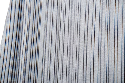 Issey Miyake Pleats Please wide leg light grey pants / Pleats Please folded waist large leg trousers / Made in Japan