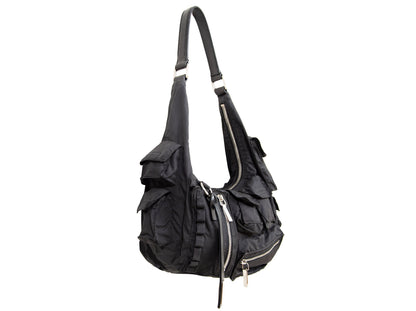 2003 archive Jil Sander multi pocket mini cargo baguette bag / Vintage Jil Sander puffy pockets technical small shoulder bag