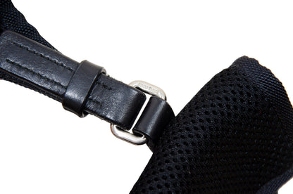 90s Miu Miu technical mesh crossbody bag / Archive Miu Miu bag with phone pouch / Made in Italy