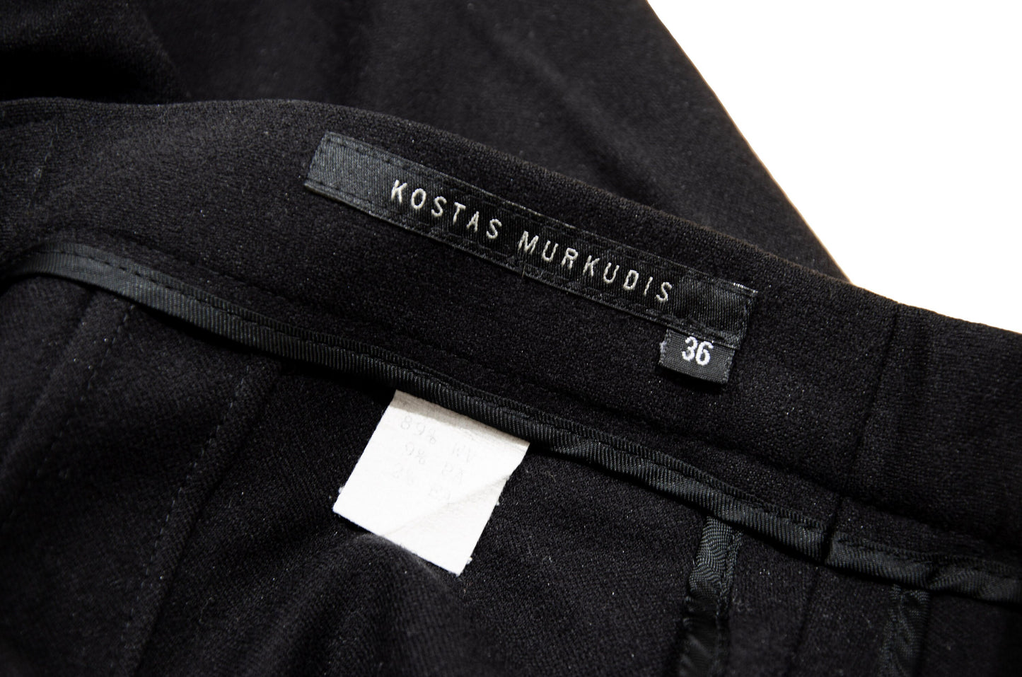 Kostas Murkudis blazer and overskirt trousers set / Vintage minimalist designer three piece pant and skirt suit / Made in Austria
