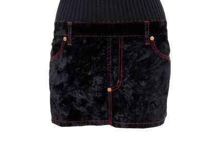90s Jean Paul Gaultier mini sleeveless sweater dress
