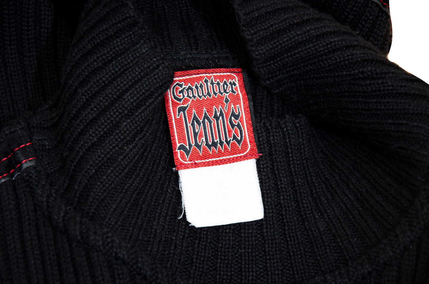 90s Jean Paul Gaultier mini sleeveless sweater dress