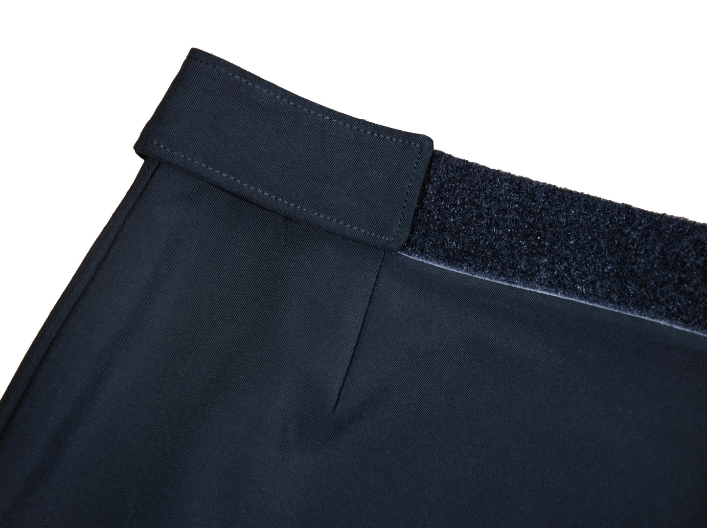 90s Prada minimalist black mini skirt / Prada velcro waist black technical nylon short skirt / Made in Italy