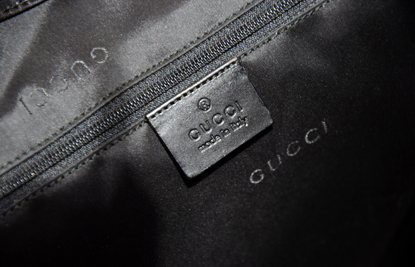 Vintage Gucci Jackie black leather bag / Tom Ford Gucci black leather Jackie hobo bag / Made in Italy