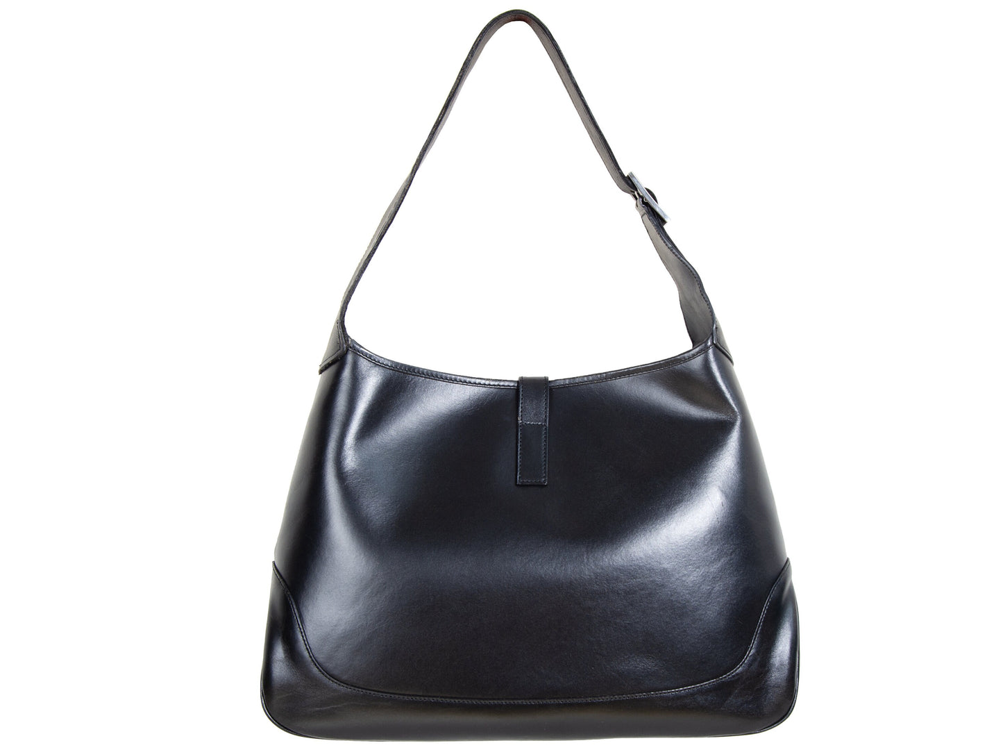 Vintage Gucci Jackie black leather bag / Tom Ford Gucci black leather Jackie hobo bag / Made in Italy