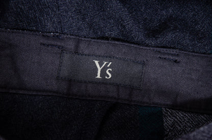 Y's Yohji Yamamoto overskirt pants / Y's wrap skirt trousers / Made in Japan