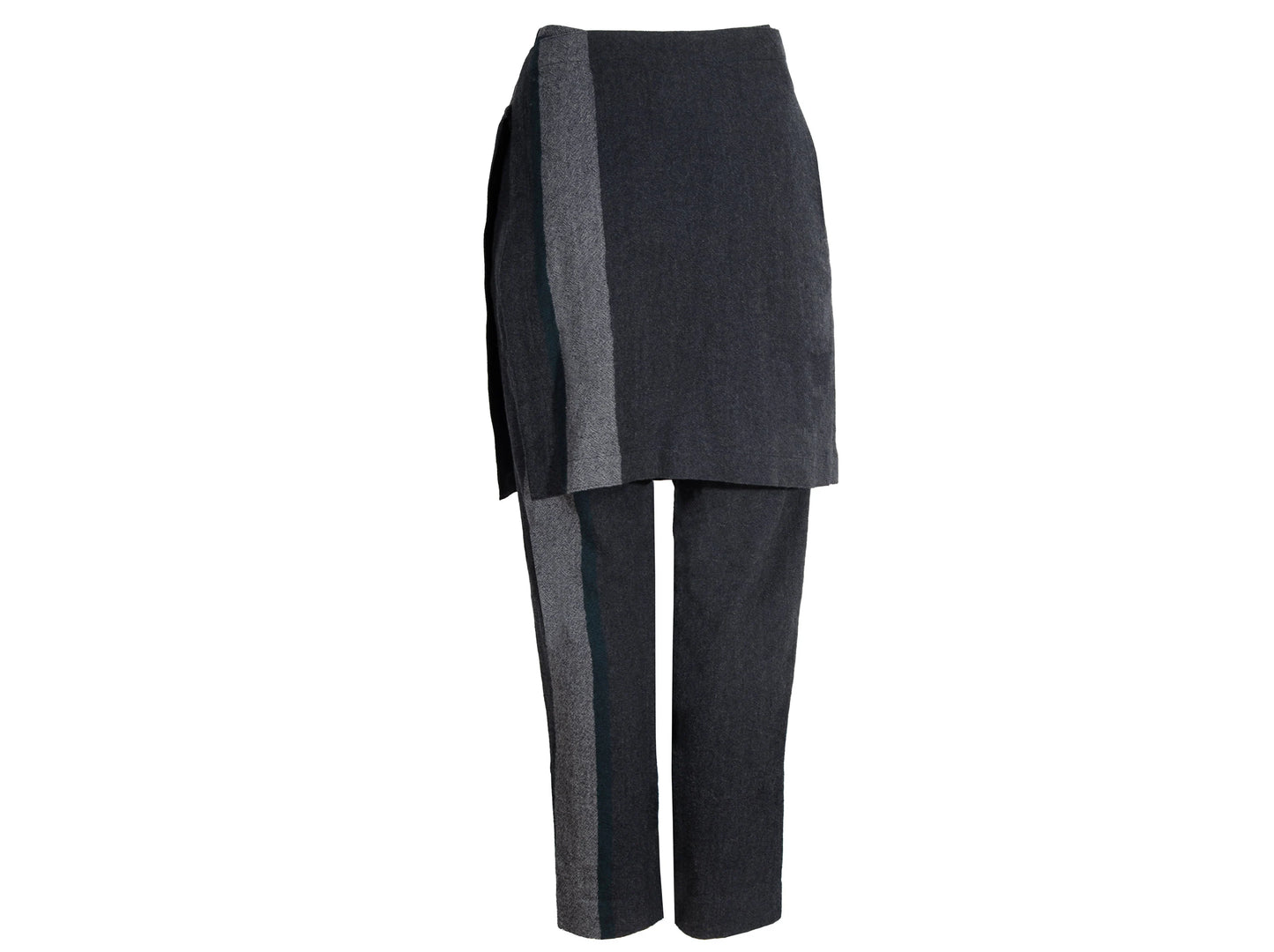 Y's Yohji Yamamoto overskirt pants / Y's wrap skirt trousers / Made in Japan