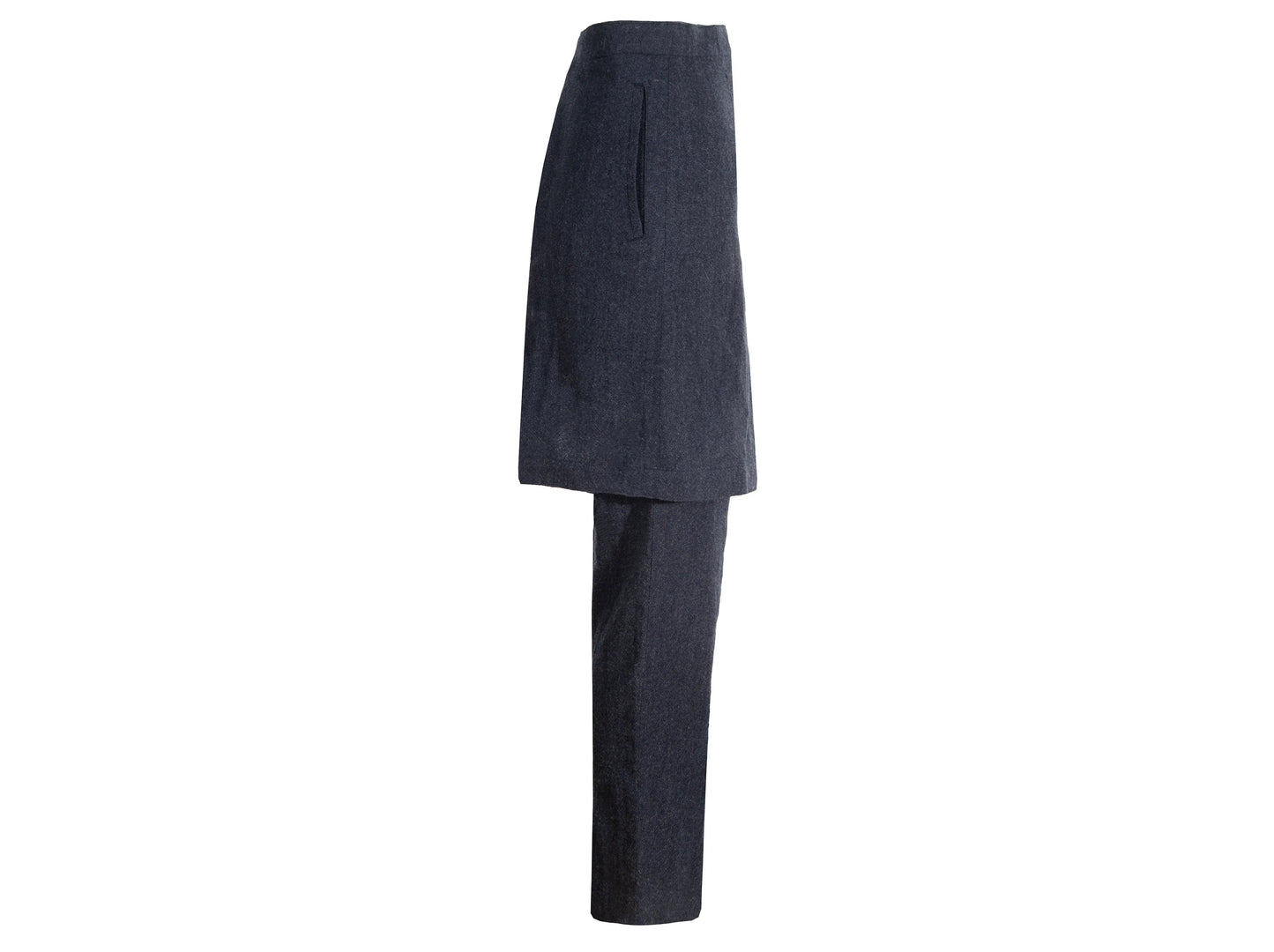 Y's Yohji Yamamoto overskirt pants / Y's wrap skirt trousers / Made in Japan