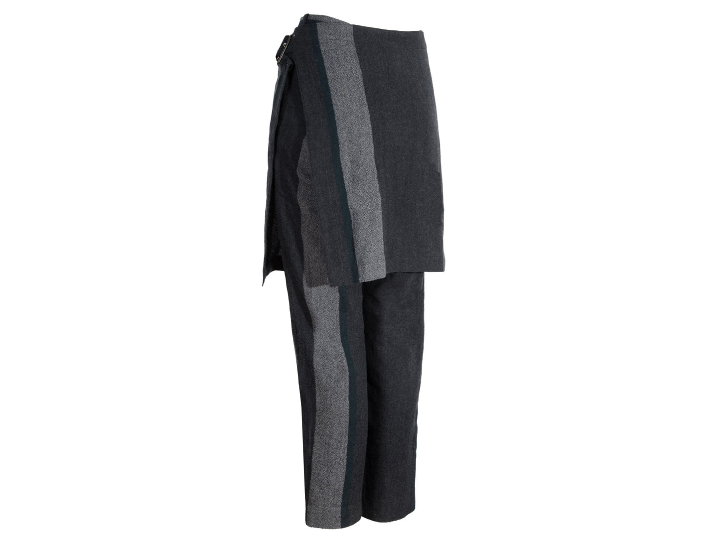 Y's Yohji Yamamoto overskirt pants / Y's wrap skirt trousers / Made in Japan