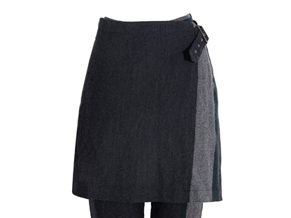Y's Yohji Yamamoto overskirt pants / Y's wrap skirt trousers / Made in Japan
