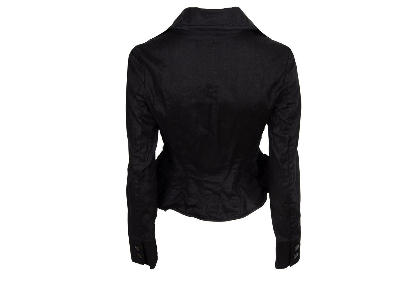 Vintage Ritsuko Shirahama linen and cotton blend wired avant garde bendable jacket