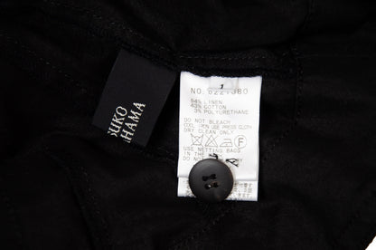Vintage Ritsuko Shirahama linen and cotton blend wired avant garde bendable jacket