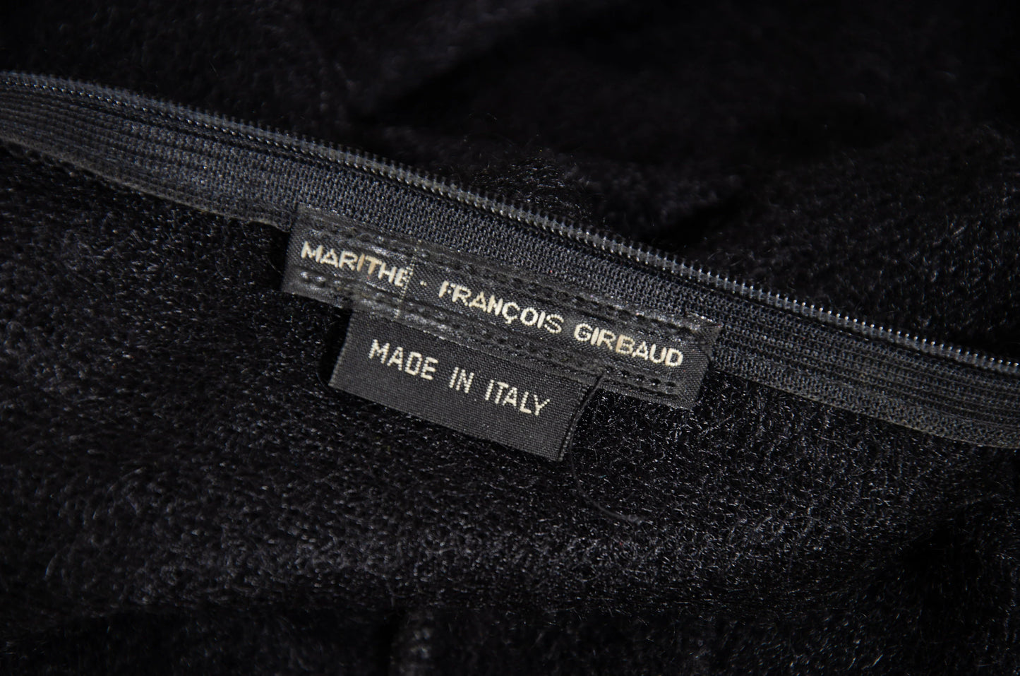 2000s Marithé + François Girbaud mohair knit oversized draped loose fit maxi dress / Made in Italy