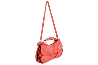 Vintage Costume National leather handbag - Costume National abstract baguette bag - Made in Italy