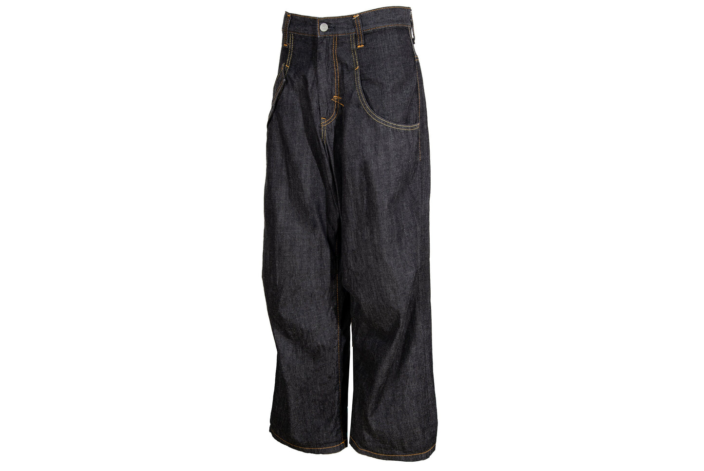 Vintage Y'S by Yohji Yamamoto baggy dropped crotch dark wash denim pants / Made in Japan