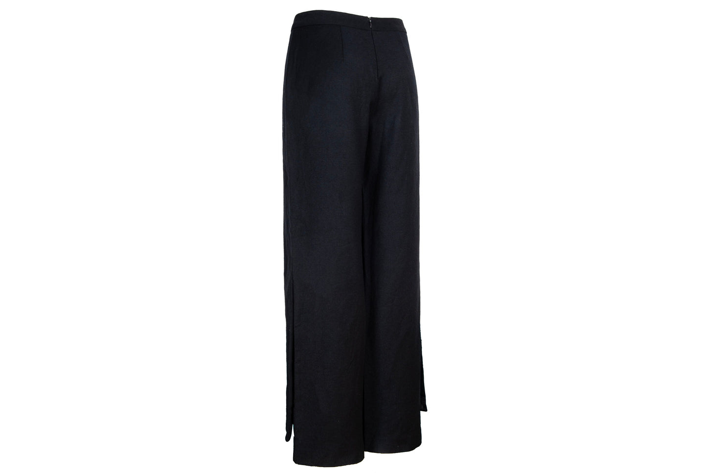 Vintage Costume National black wool skirt pants / Made in Italy