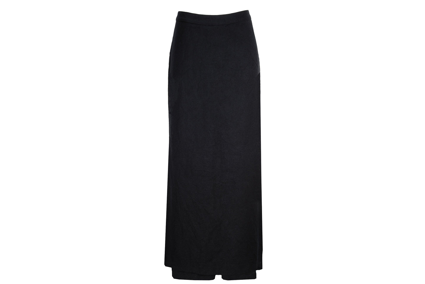 Vintage Costume National black wool skirt pants / Made in Italy