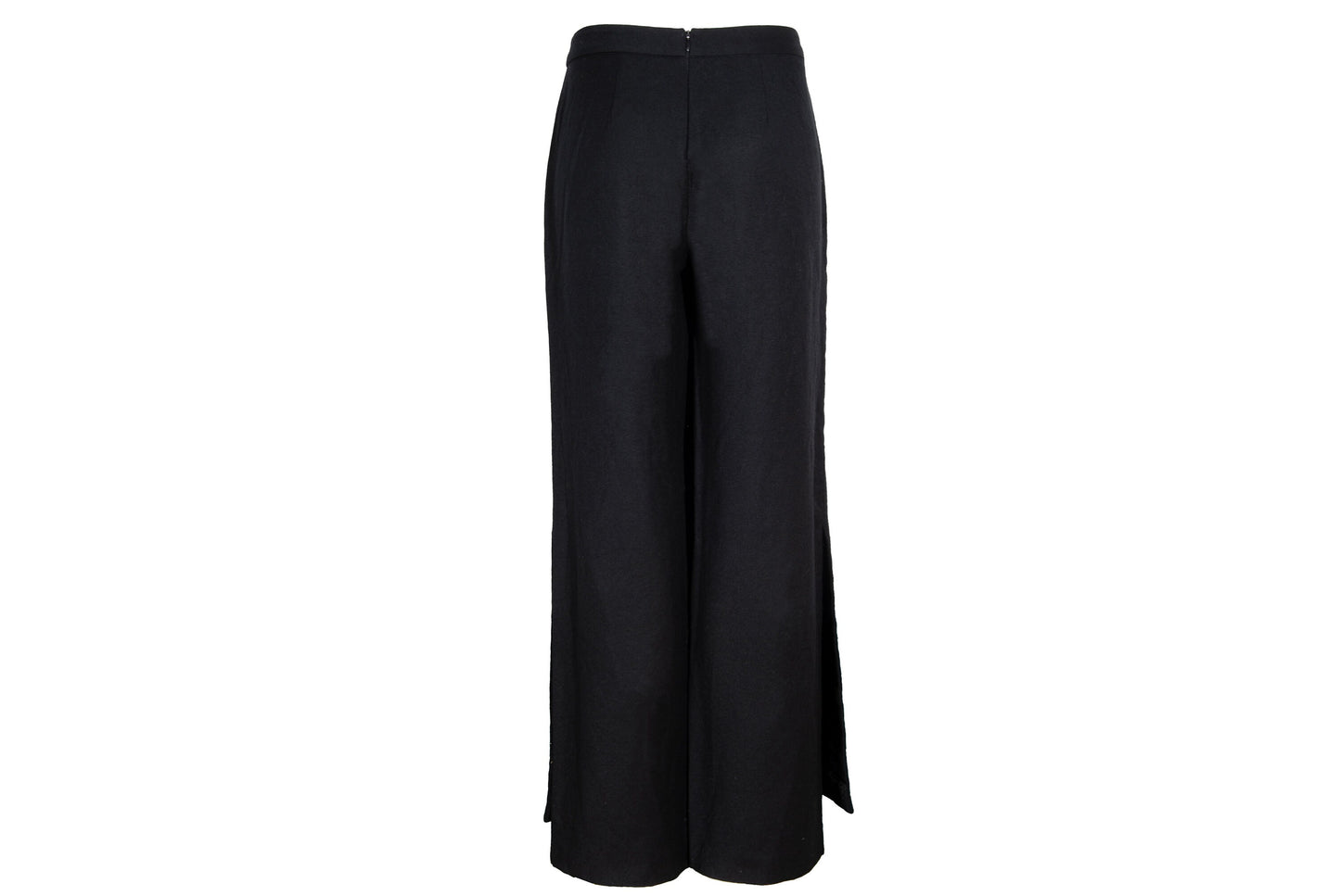 Vintage Costume National black wool skirt pants / Made in Italy