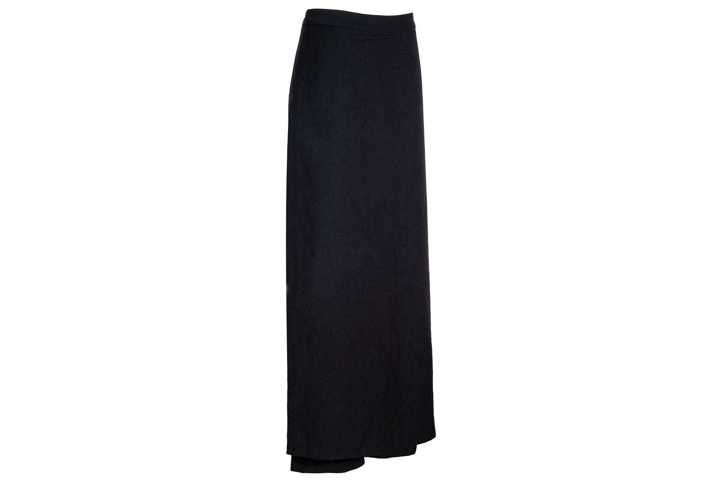 Vintage Costume National black wool skirt pants / Made in Italy