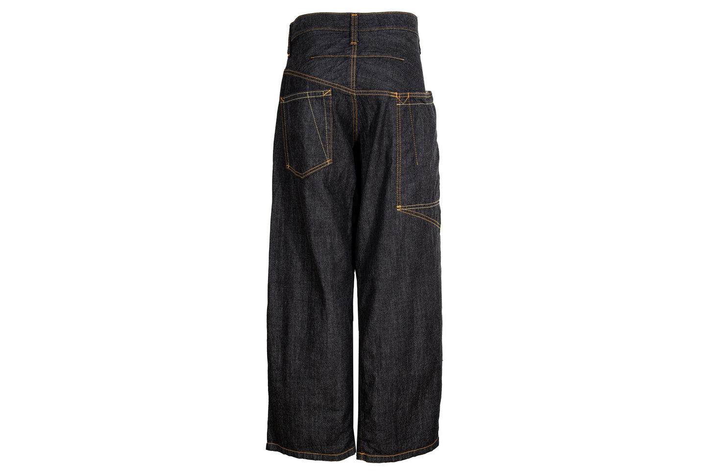 Vintage Y'S by Yohji Yamamoto baggy dropped crotch dark wash denim pants / Made in Japan