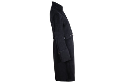 Vintage Atsuro Tayama angora black 2 in 1 coat or cropped jacket / Luxurious avant garde coat / Made in Japan