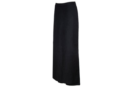 Vintage Costume National black wool skirt pants / Made in Italy