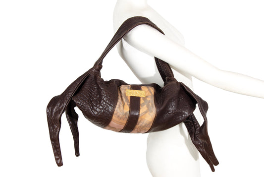 Vintage Collection Privée? pebbled leather bag
