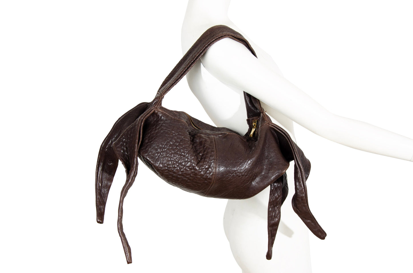 Vintage Collection Privée? pebbled leather bag