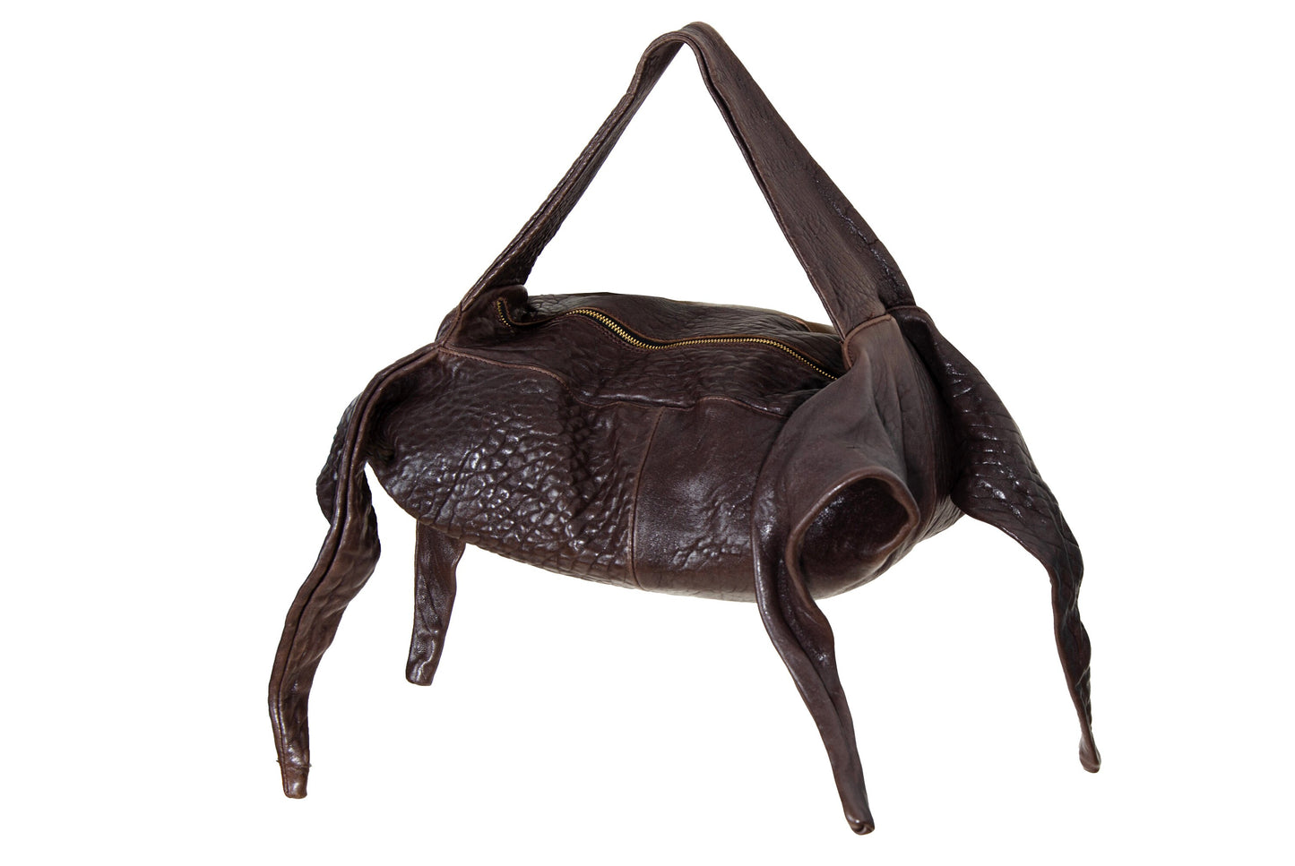 Vintage Collection Privée? pebbled leather bag