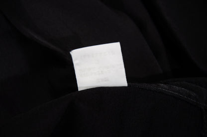 90s Issey Miyake black pants with integrated wrap skirt / Made in Japan
