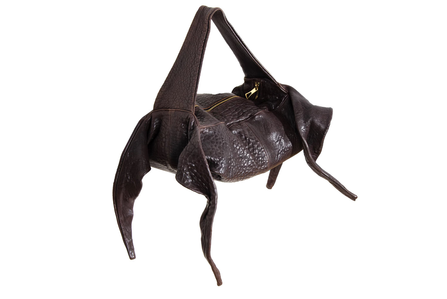 Vintage Collection Privée? pebbled leather bag