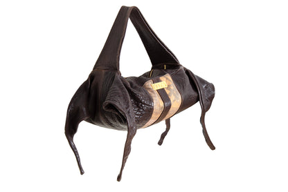 Vintage Collection Privée? pebbled leather bag