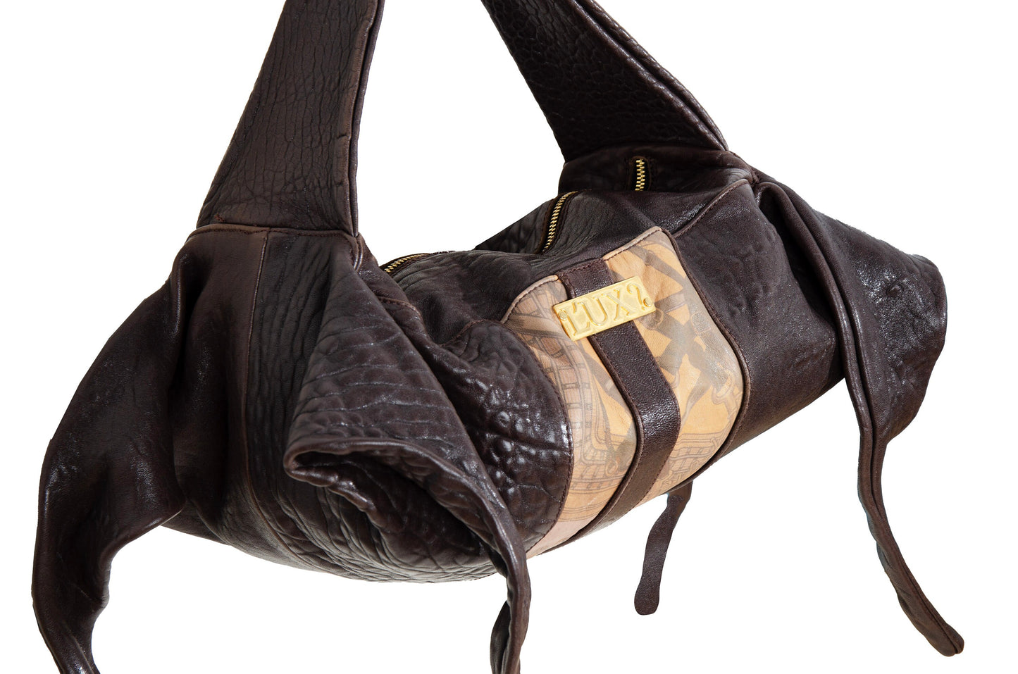 Vintage Collection Privée? pebbled leather bag