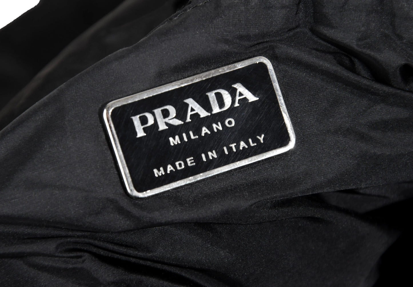 F/W 1999 Prada black goat fur side crossbody bag / Made in Italy
