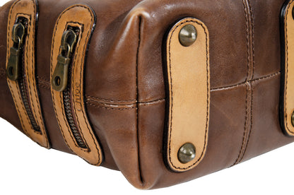 Vintage Chloé by Phoebe Philo leather chain strap bag / 2004 Chloé leather mini bag / Made in Italy